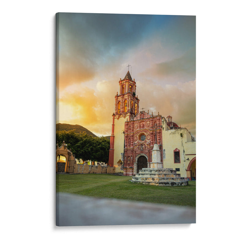 Iglesia de Landa de Matamoros - Juan Trevilla | Cuadro decorativo de Canvas Lab