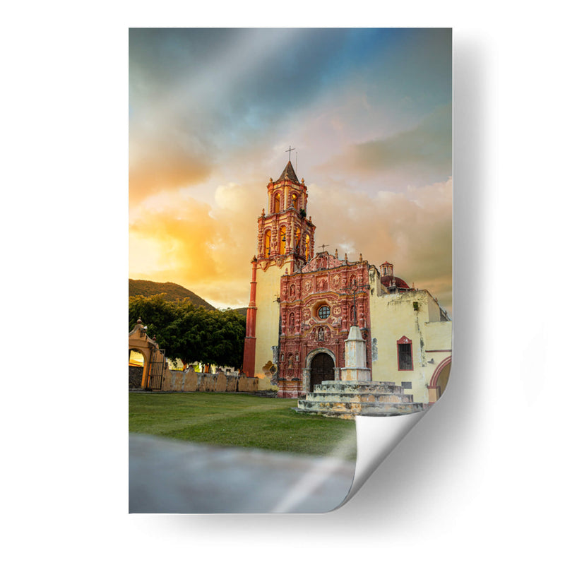 Iglesia de Landa de Matamoros - Juan Trevilla | Cuadro decorativo de Canvas Lab