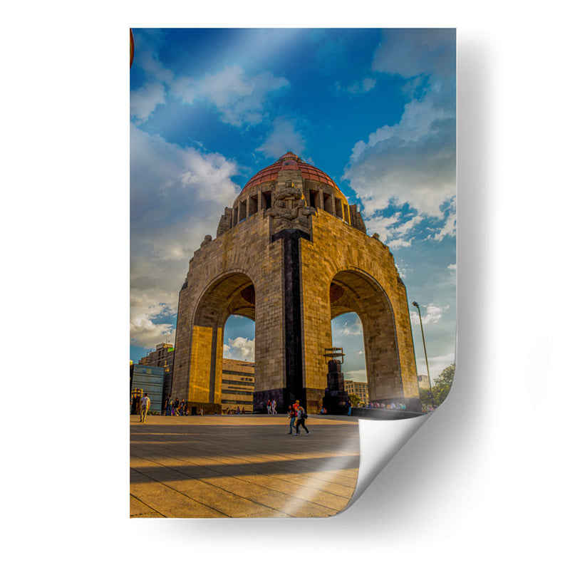 Monumento a la Revolución - Juan Trevilla | Cuadro decorativo de Canvas Lab