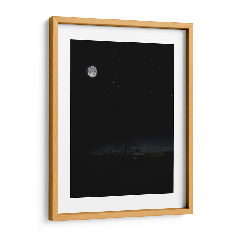 La Luna y el árbol 1 - SoupierVaro | Cuadro decorativo de Canvas Lab