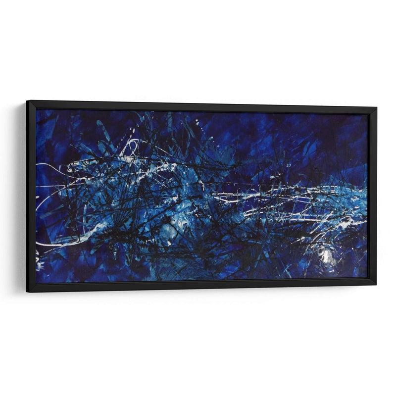 Tormenta azul - Carlos Pixley | Cuadro decorativo de Canvas Lab