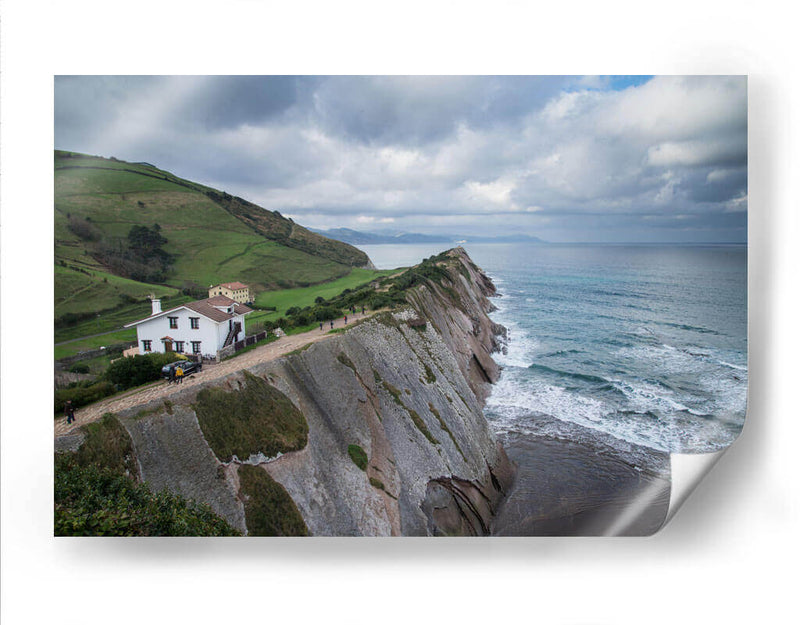 Escena marina en Zumaia País Vasco II - Jaime López Portillo  | Cuadro decorativo de Canvas Lab