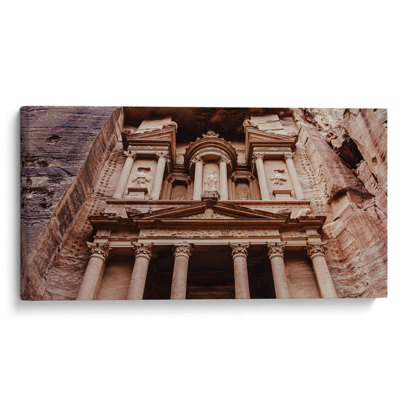 El Tesoro, Petra, Jordania  - Emmanuel Ramírez | Cuadro decorativo de Canvas Lab