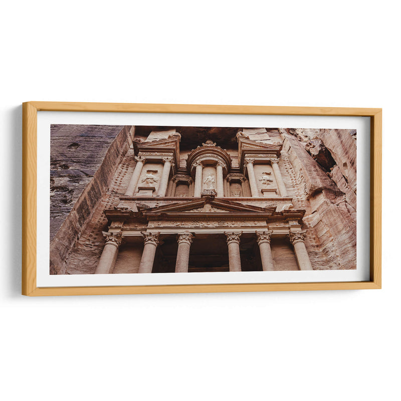 El Tesoro, Petra, Jordania  - Emmanuel Ramírez | Cuadro decorativo de Canvas Lab