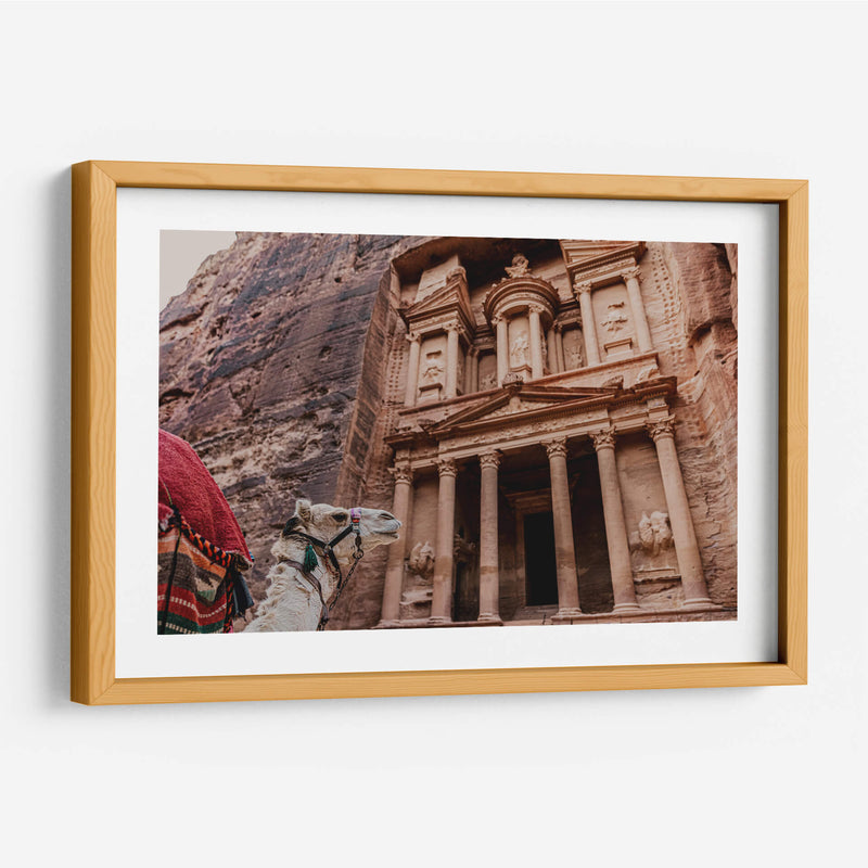 El Tesoro, Petra, Jordania II - Emmanuel Ramírez | Cuadro decorativo de Canvas Lab