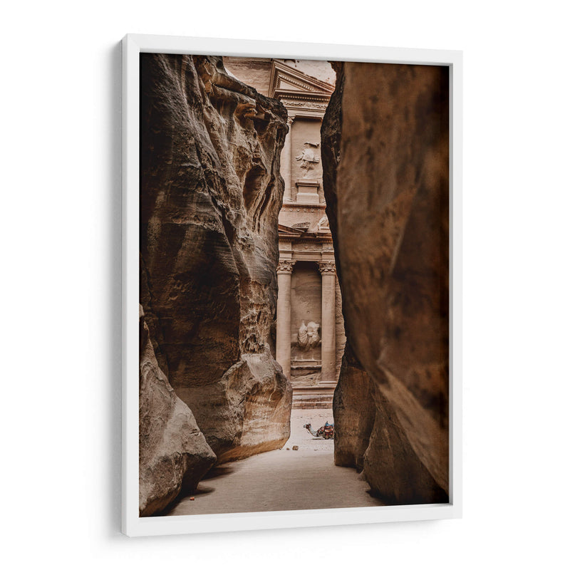 The Siq, Petra, Jordania  - Emmanuel Ramírez | Cuadro decorativo de Canvas Lab