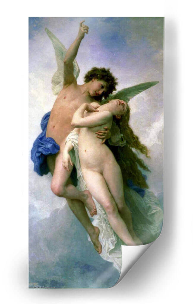 Amor y psique - William-Adolphe Bouguereau | Cuadro decorativo de Canvas Lab