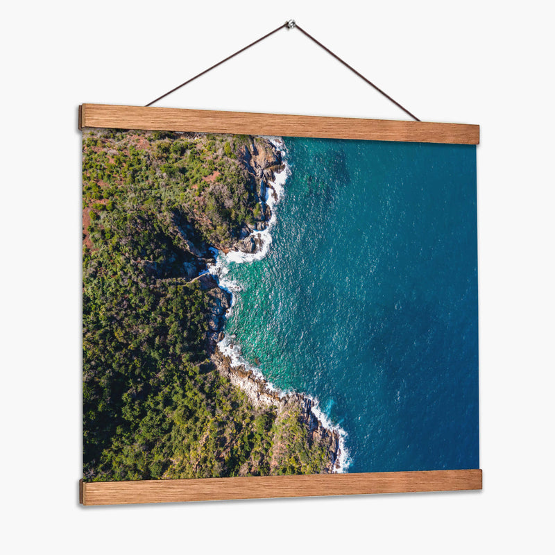 Playa montañosa - Cariteshop | Cuadro decorativo de Canvas Lab