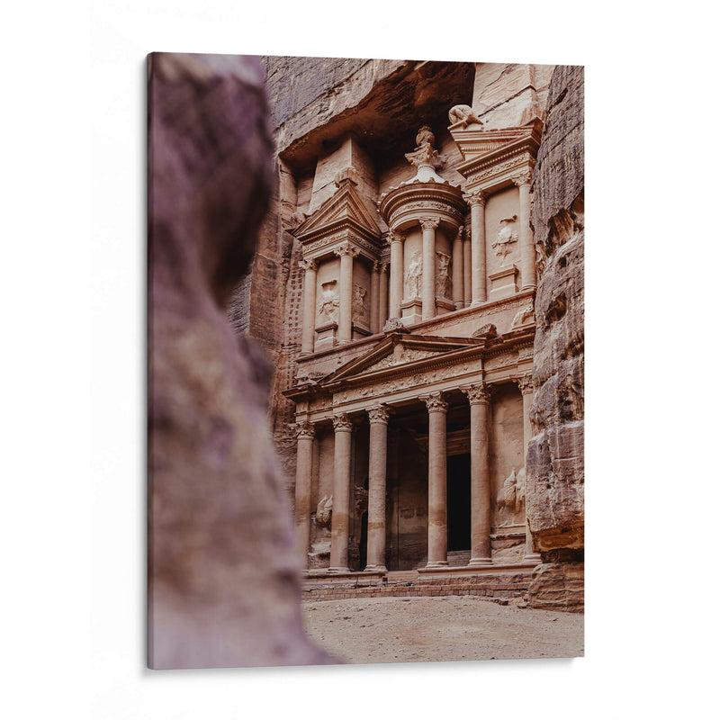 El Tesoro, Petra, Jordania IV - Emmanuel Ramírez | Cuadro decorativo de Canvas Lab