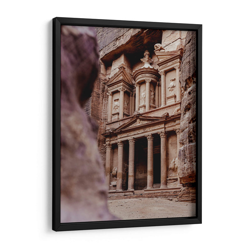 El Tesoro, Petra, Jordania IV - Emmanuel Ramírez | Cuadro decorativo de Canvas Lab