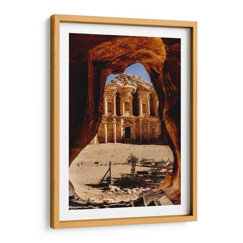 El Monasterio, Petra, Jordania - Emmanuel Ramírez - Emmanuel Ramírez | Cuadro decorativo de Canvas Lab