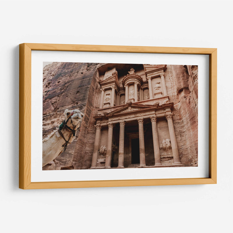 El Tesoro, Petra, Jordania V - Emmanuel Ramírez | Cuadro decorativo de Canvas Lab