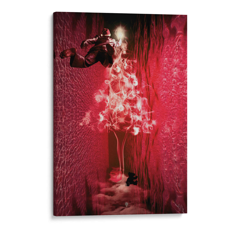Árbol rojo - Mauricio Silerio | Cuadro decorativo de Canvas Lab