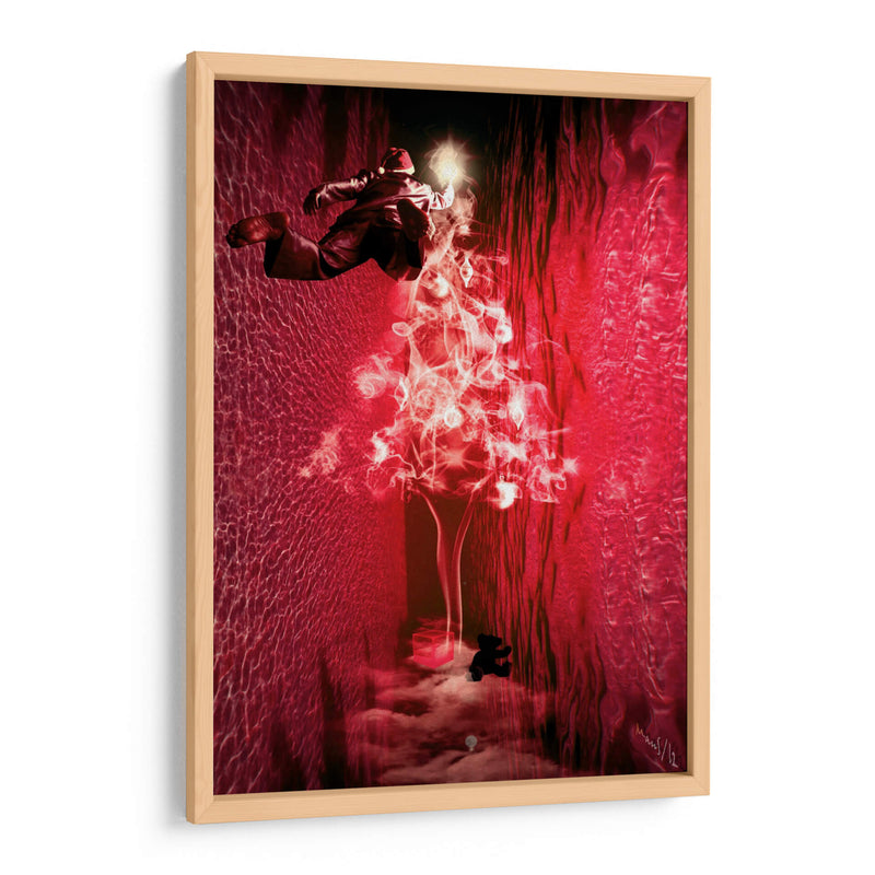 Árbol rojo - Mauricio Silerio | Cuadro decorativo de Canvas Lab