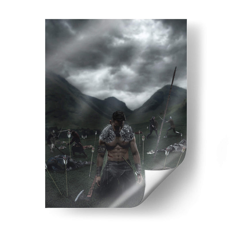 Viking - GaryML | Cuadro decorativo de Canvas Lab