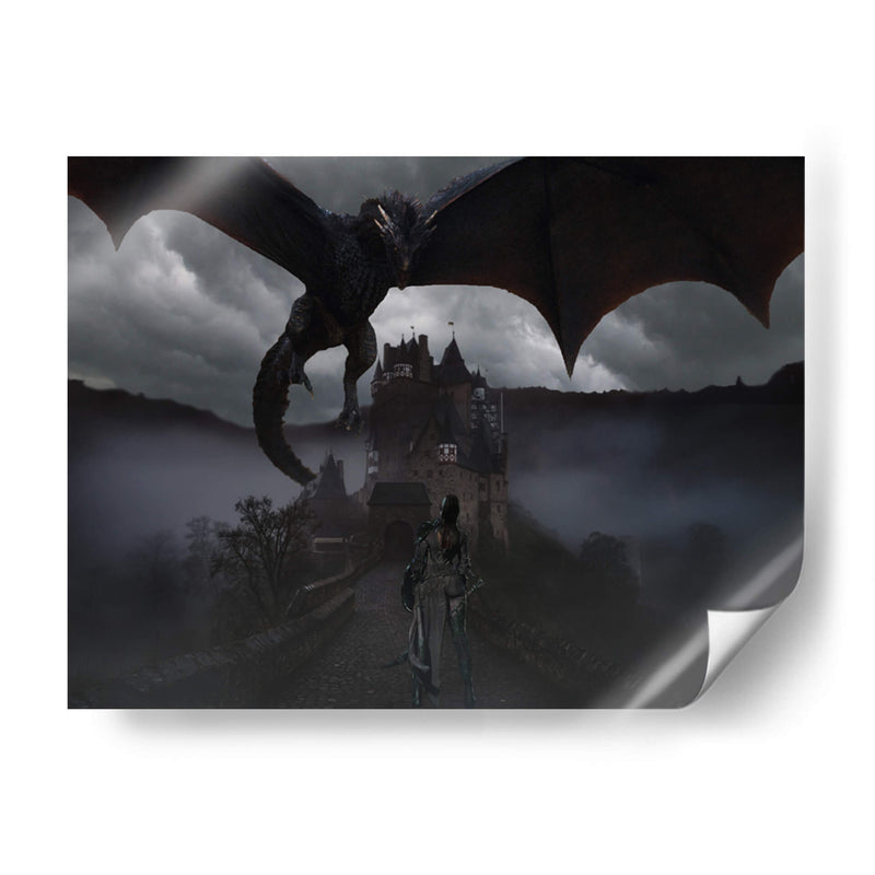 Dragon Slayer - GaryML | Cuadro decorativo de Canvas Lab