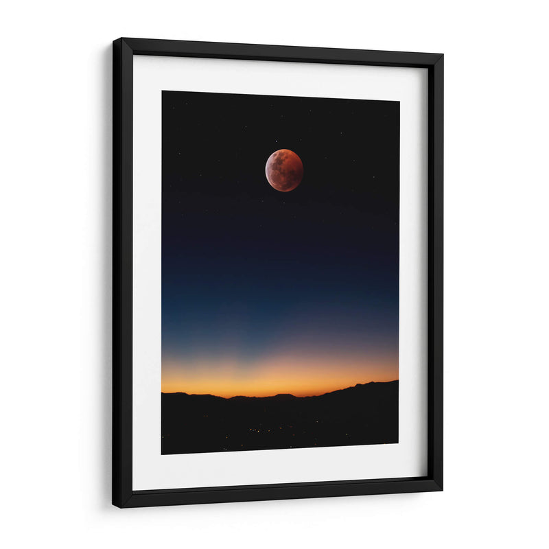 Luna Roja - Luis Martínez | Cuadro decorativo de Canvas Lab