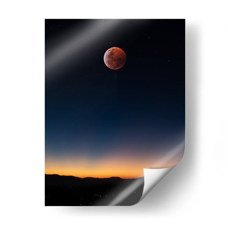 Luna Roja - Luis Martínez | Cuadro decorativo de Canvas Lab