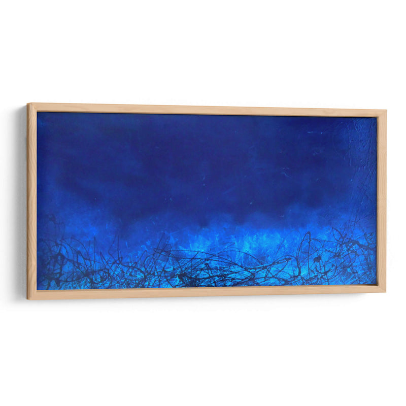Meditación azul I - Carlos Pixley | Cuadro decorativo de Canvas Lab