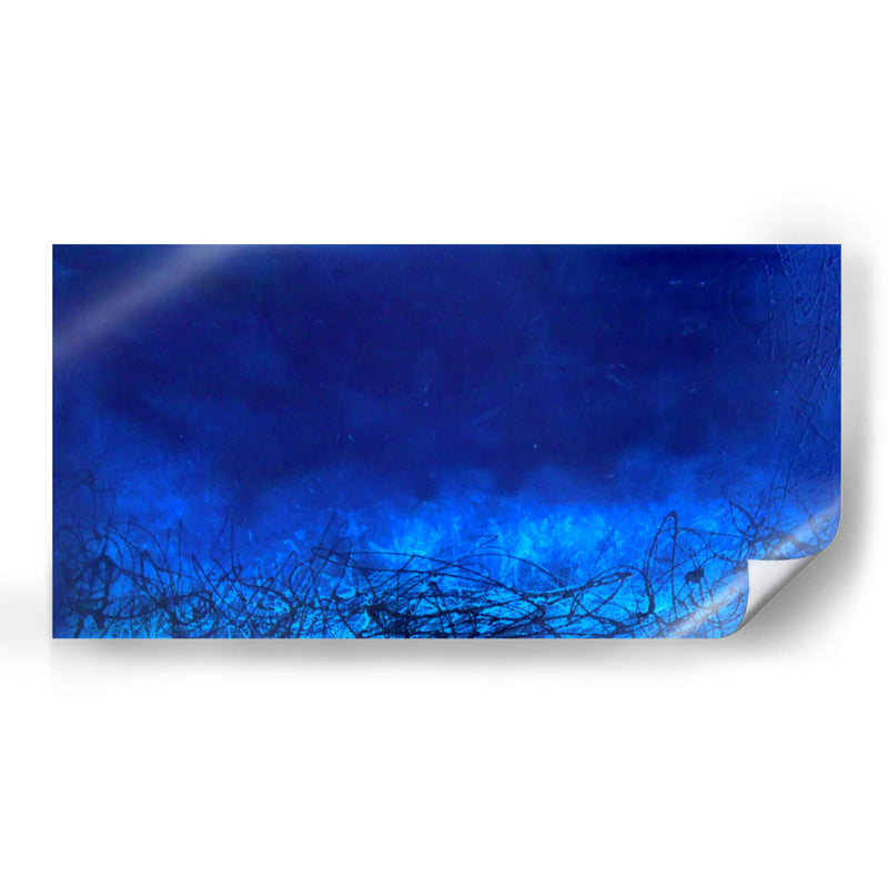 Meditación azul I - Carlos Pixley | Cuadro decorativo de Canvas Lab