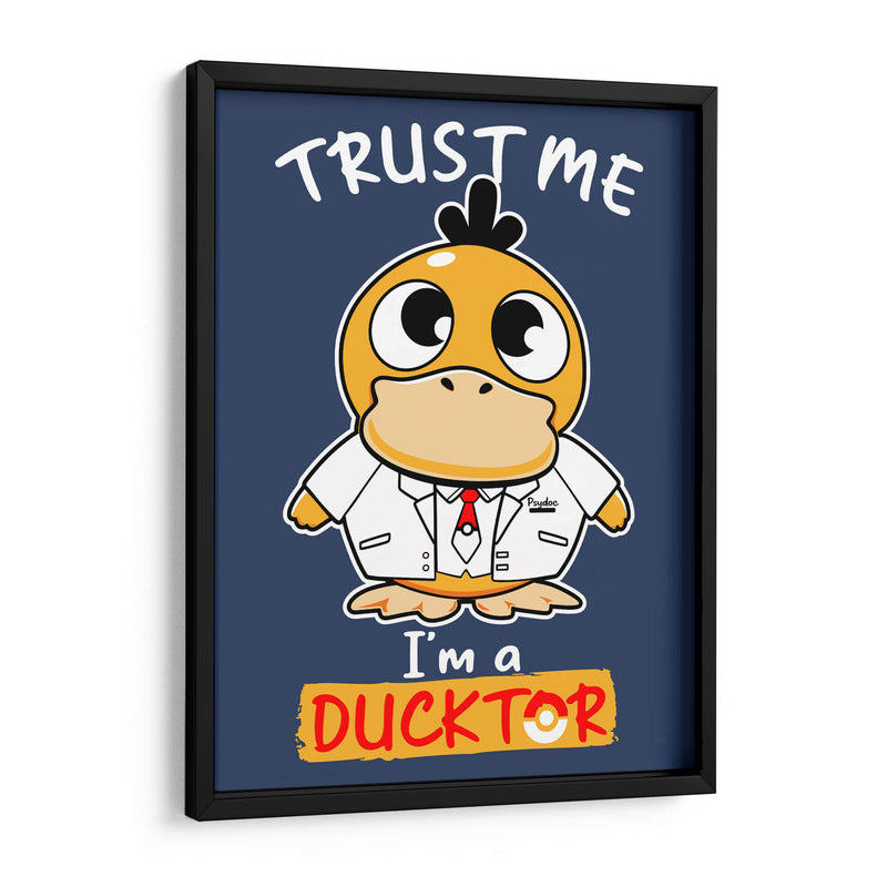 Trust Me I'm a Ducktor - Roge I. Luis | Cuadro decorativo de Canvas Lab