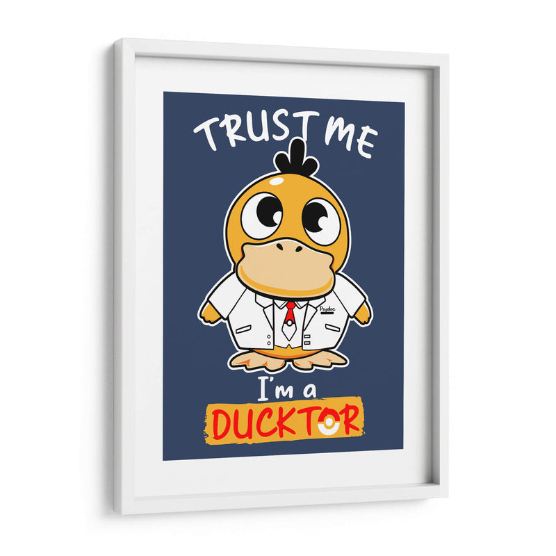 Trust Me I'm a Ducktor - Roge I. Luis | Cuadro decorativo de Canvas Lab