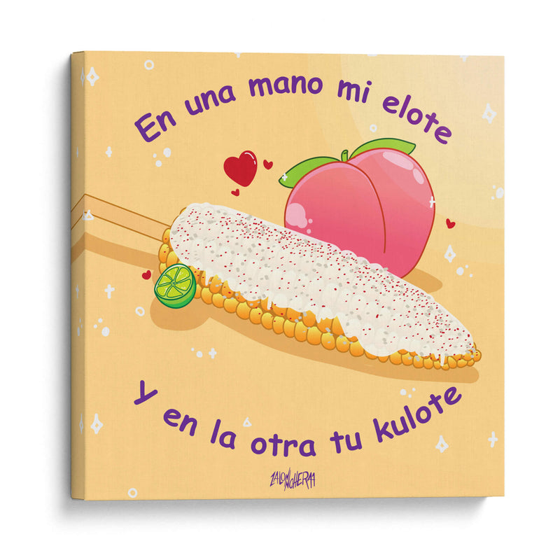 Elote ligue  - Lalonncheraa | Cuadro decorativo de Canvas Lab