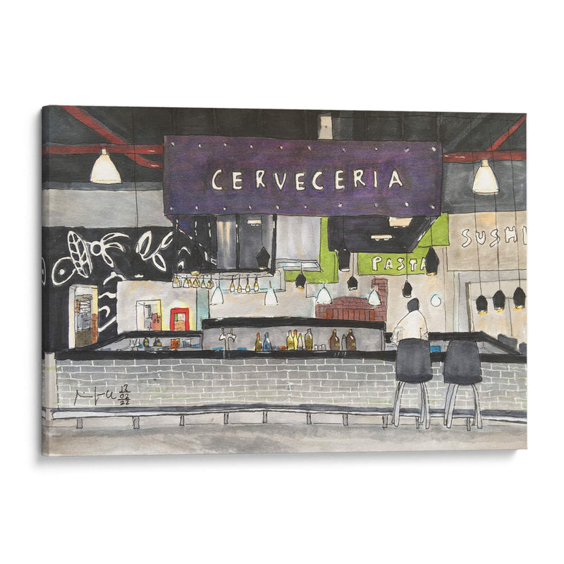 Cerveceria - Fitzmaurice | Cuadro decorativo de Canvas Lab