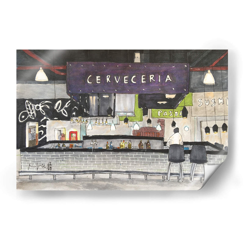 Cerveceria - Fitzmaurice | Cuadro decorativo de Canvas Lab