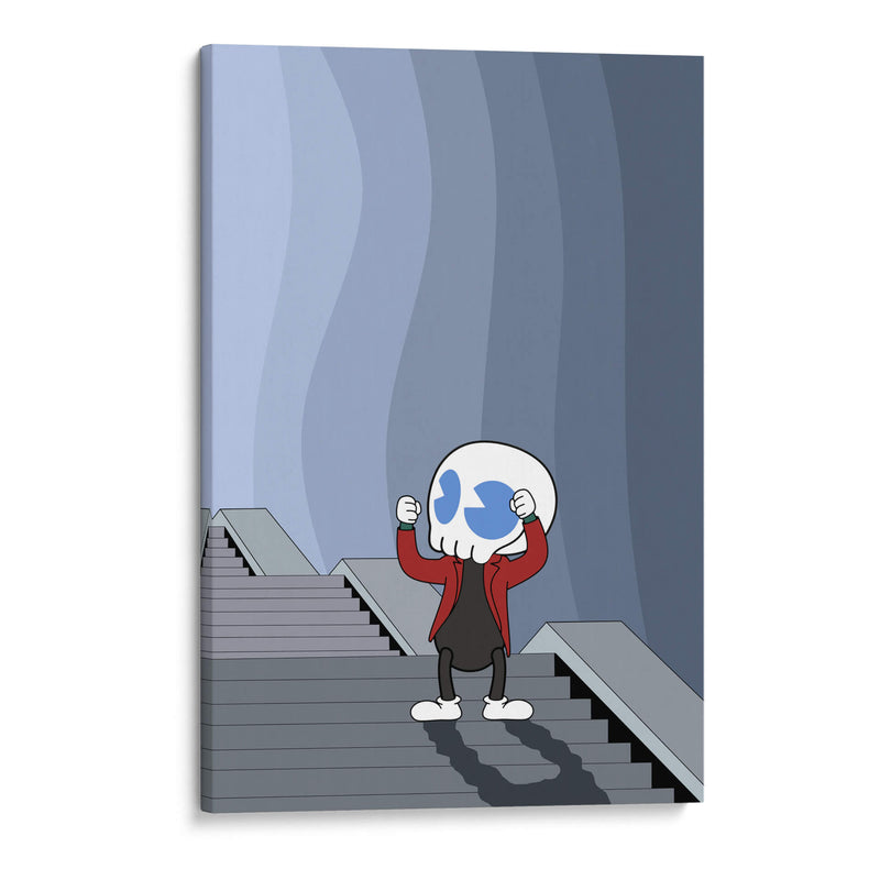 Joker Kullws Blue - Khevth Art | Cuadro decorativo de Canvas Lab