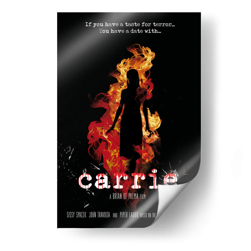 Carrie film - 2ToastDesign | Cuadro decorativo de Canvas Lab