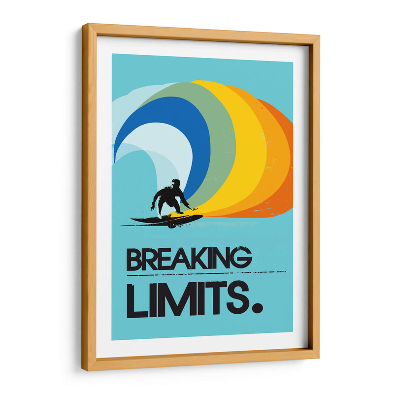 Surf Breaking Limits - 2ToastDesign | Cuadro decorativo de Canvas Lab