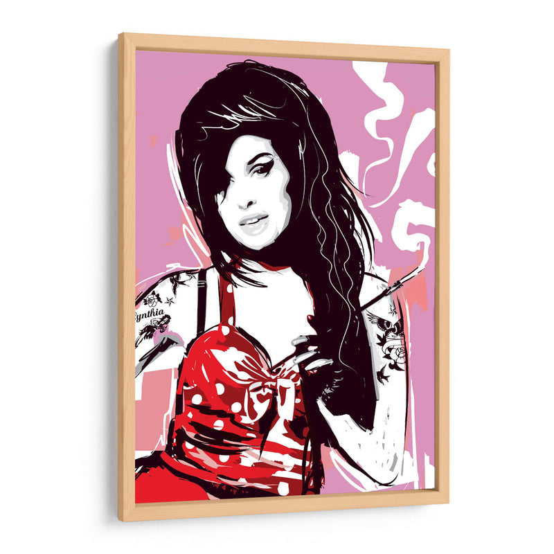 Amy Winehouse pop art - 2ToastDesign | Cuadro decorativo de Canvas Lab