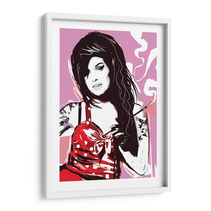 Amy Winehouse pop art - 2ToastDesign | Cuadro decorativo de Canvas Lab