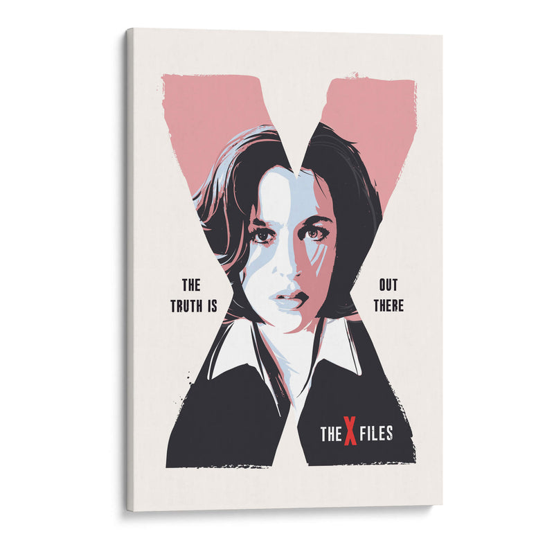 Dana Scully - 2ToastDesign | Cuadro decorativo de Canvas Lab