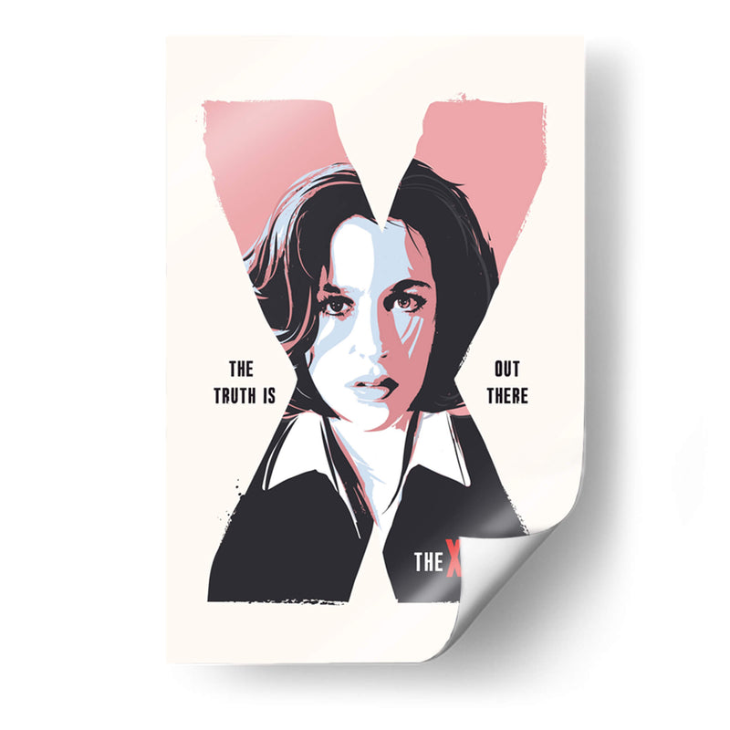 Dana Scully - 2ToastDesign | Cuadro decorativo de Canvas Lab