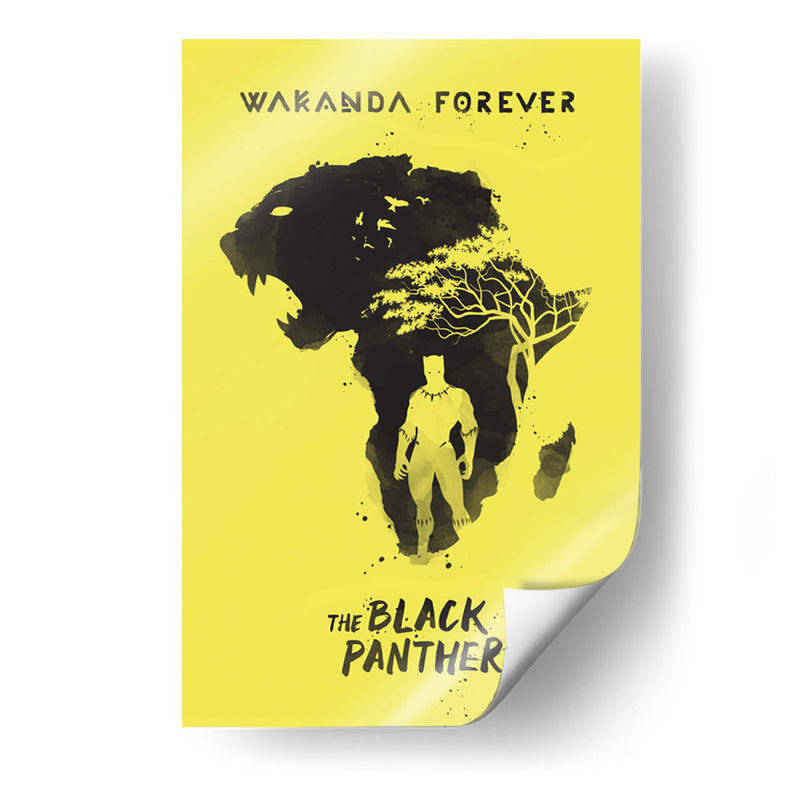Wakanda forever - 2ToastDesign | Cuadro decorativo de Canvas Lab