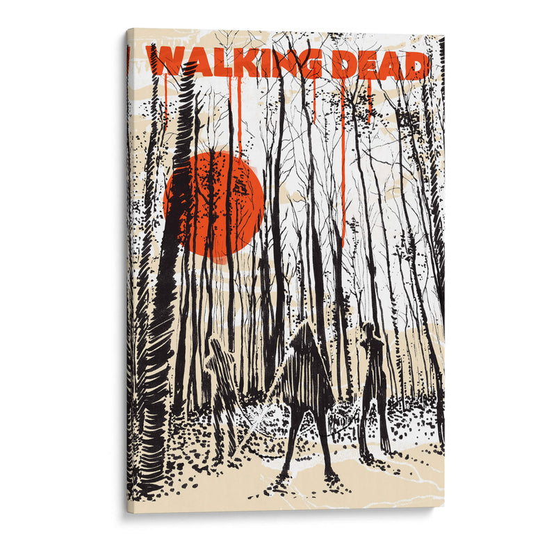Michonne Walking Dead - 2ToastDesign | Cuadro decorativo de Canvas Lab