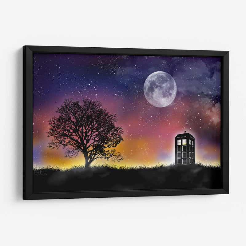 Doctor Who landscape - 2ToastDesign | Cuadro decorativo de Canvas Lab