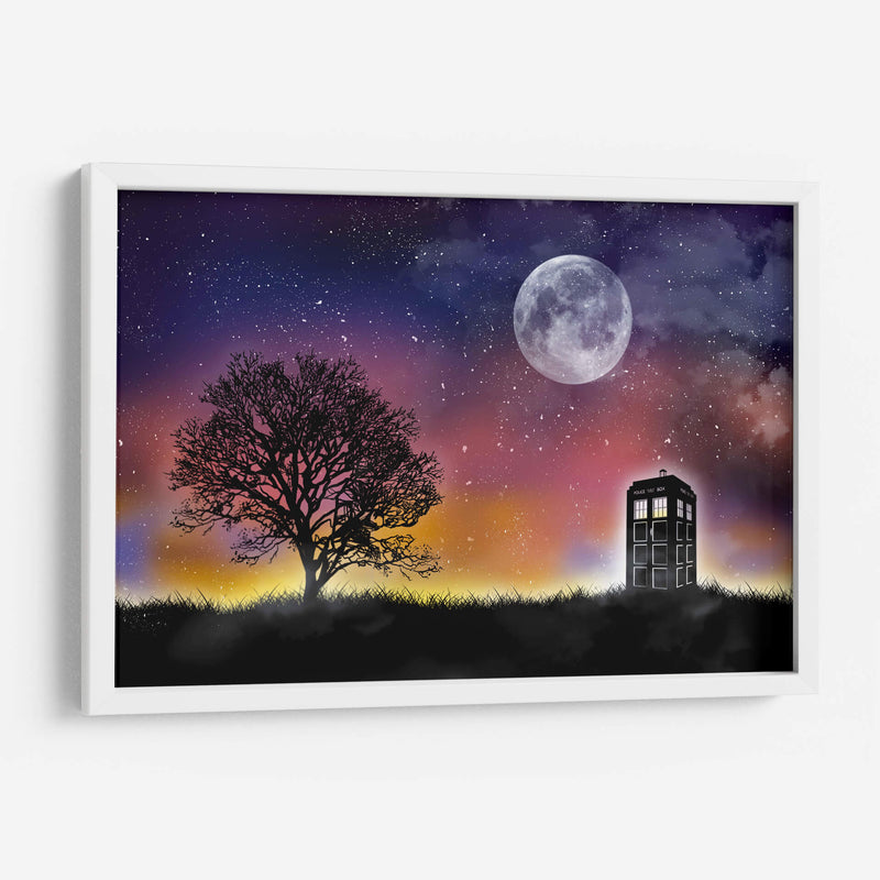 Doctor Who landscape - 2ToastDesign | Cuadro decorativo de Canvas Lab