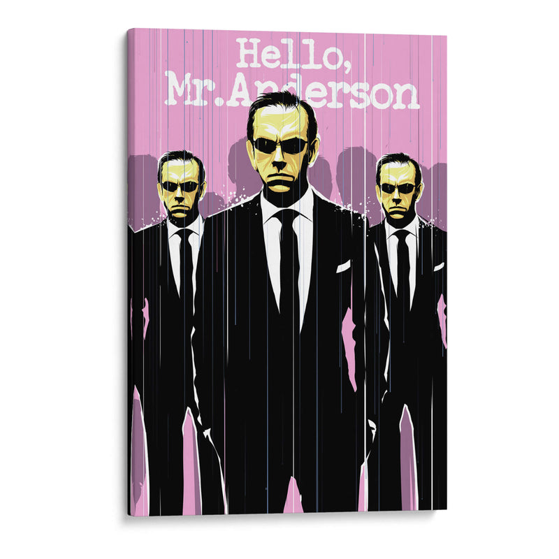 Hello Mr Anderson - 2ToastDesign | Cuadro decorativo de Canvas Lab