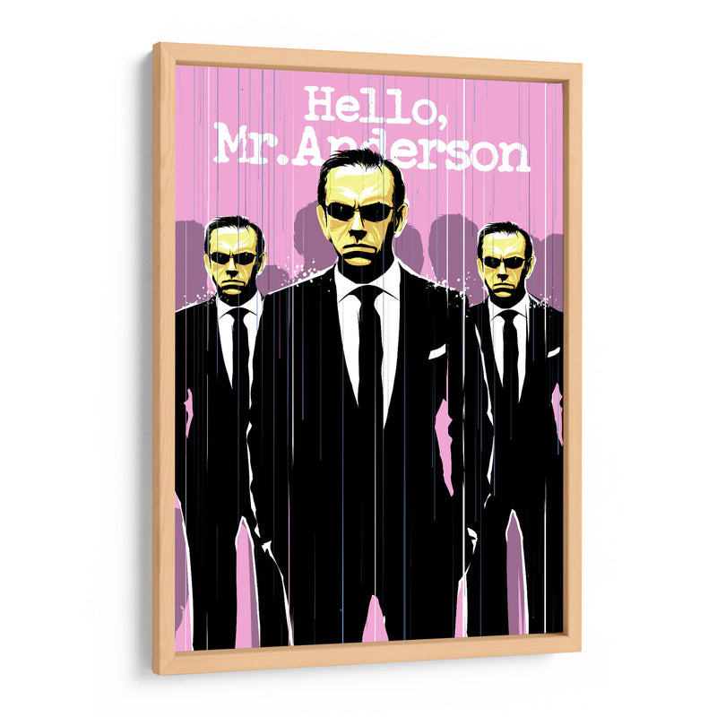 Hello Mr Anderson - 2ToastDesign | Cuadro decorativo de Canvas Lab