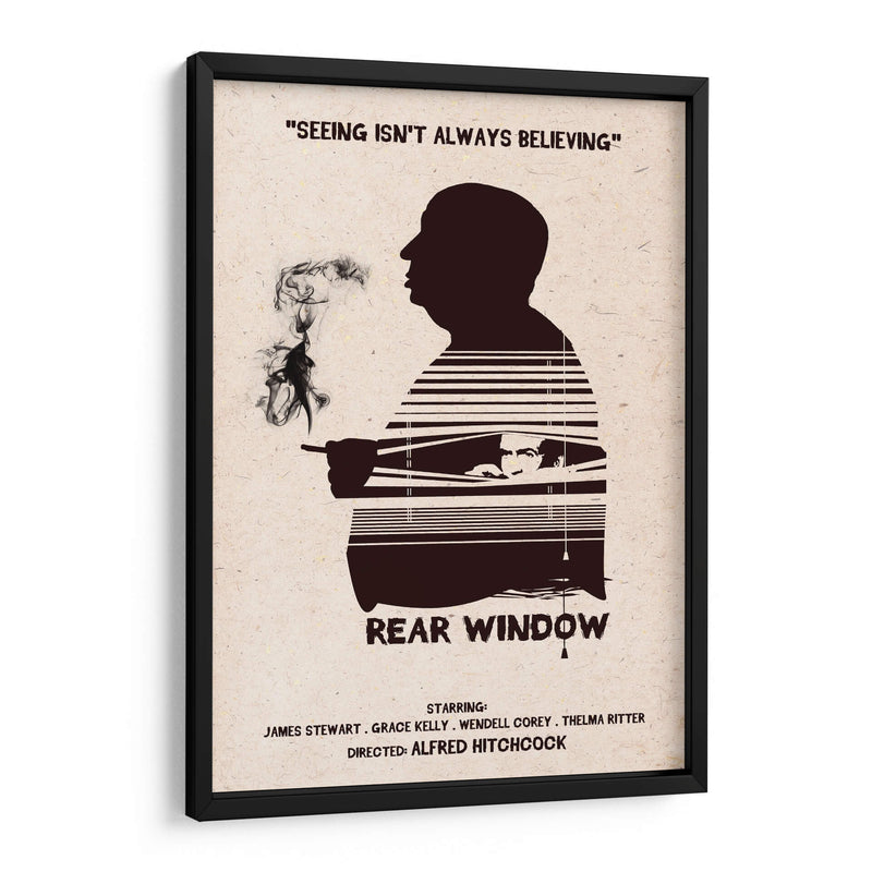 Hitchcock Rear Window - 2ToastDesign | Cuadro decorativo de Canvas Lab