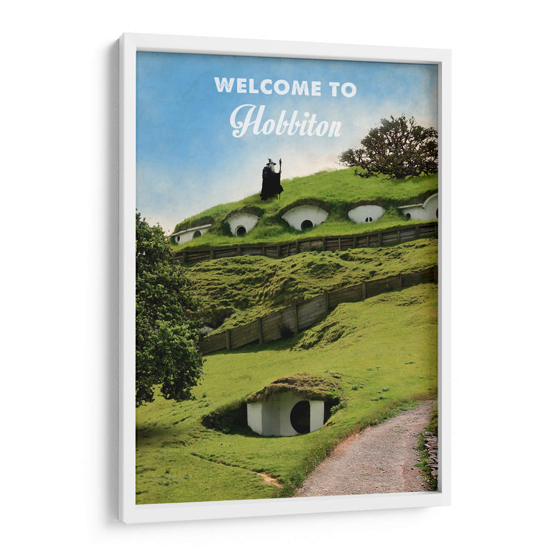 Welcome To Hobbiton - 2ToastDesign | Cuadro decorativo de Canvas Lab
