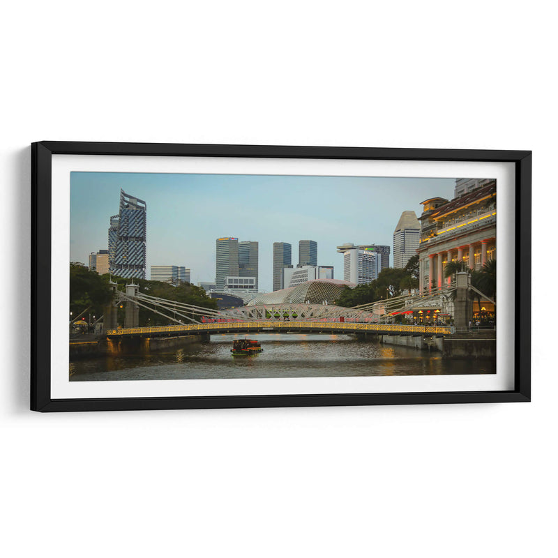 Singapur puente - ArmanDigitalArt | Cuadro decorativo de Canvas Lab