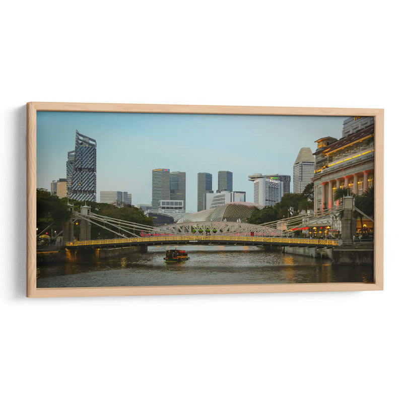 Singapur puente - ArmanDigitalArt | Cuadro decorativo de Canvas Lab