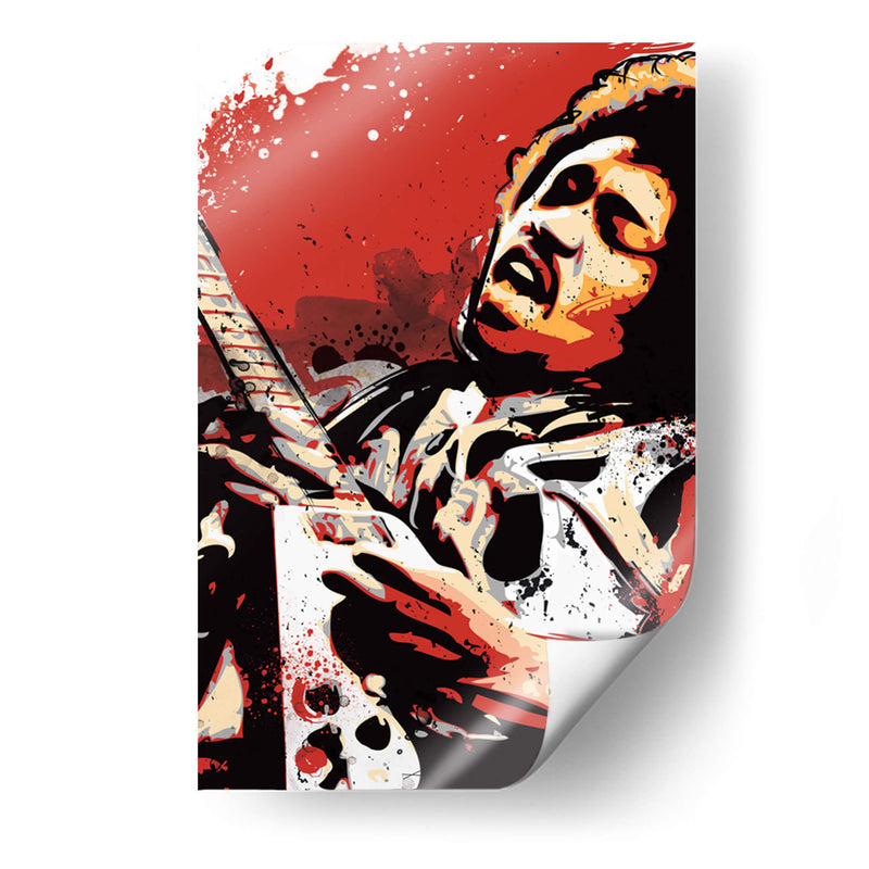 Jimi Hendrix pop art - 2ToastDesign | Cuadro decorativo de Canvas Lab