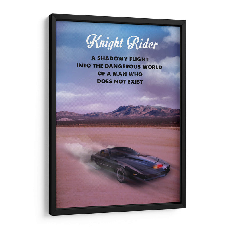 Knight Rider - El auto increíble - 2ToastDesign | Cuadro decorativo de Canvas Lab