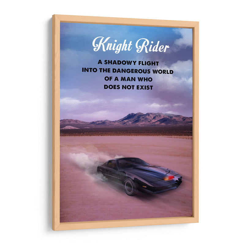 Knight Rider - El auto increíble - 2ToastDesign | Cuadro decorativo de Canvas Lab