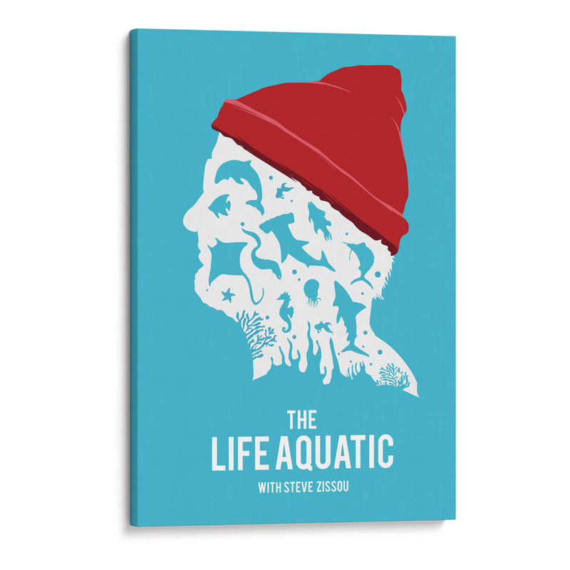 The Life Aquatic film - 2ToastDesign | Cuadro decorativo de Canvas Lab